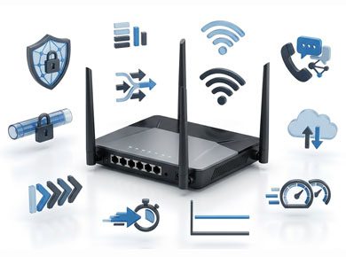 ویژگی های روتر مناسب برای voip