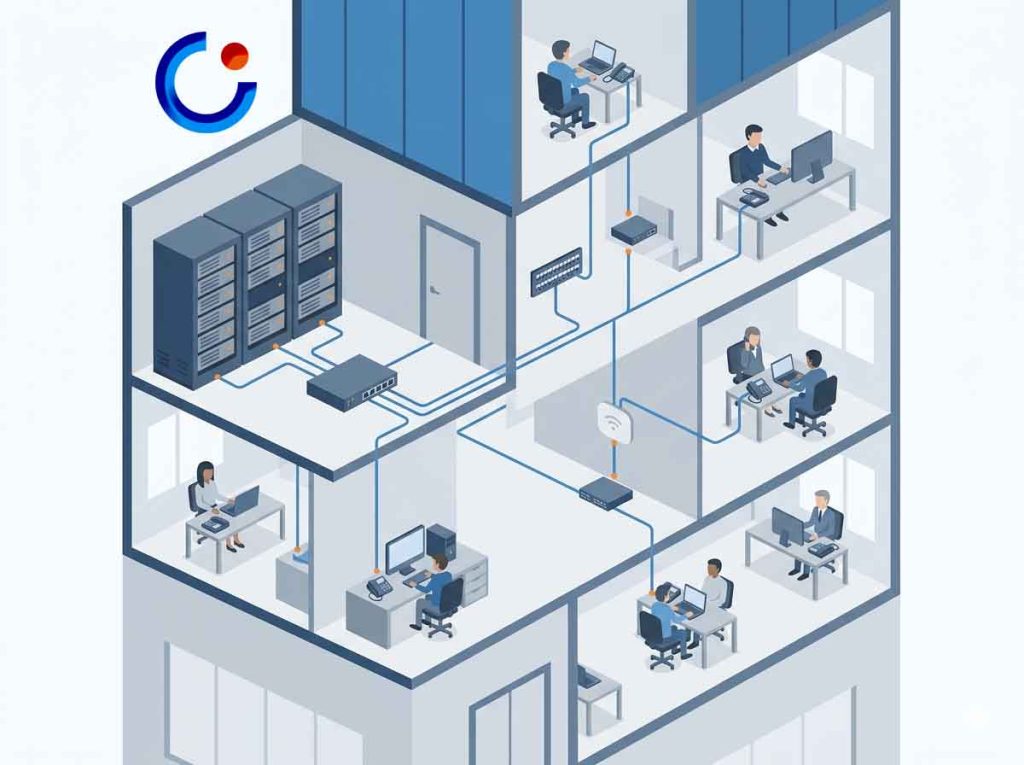 پیاده‌سازی تلفن اینترنتی Voip لوکال