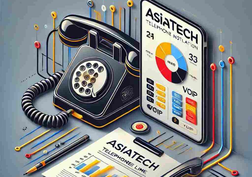 آمورش نصب و راه اندازی تلفن ویپ اسیاتک
