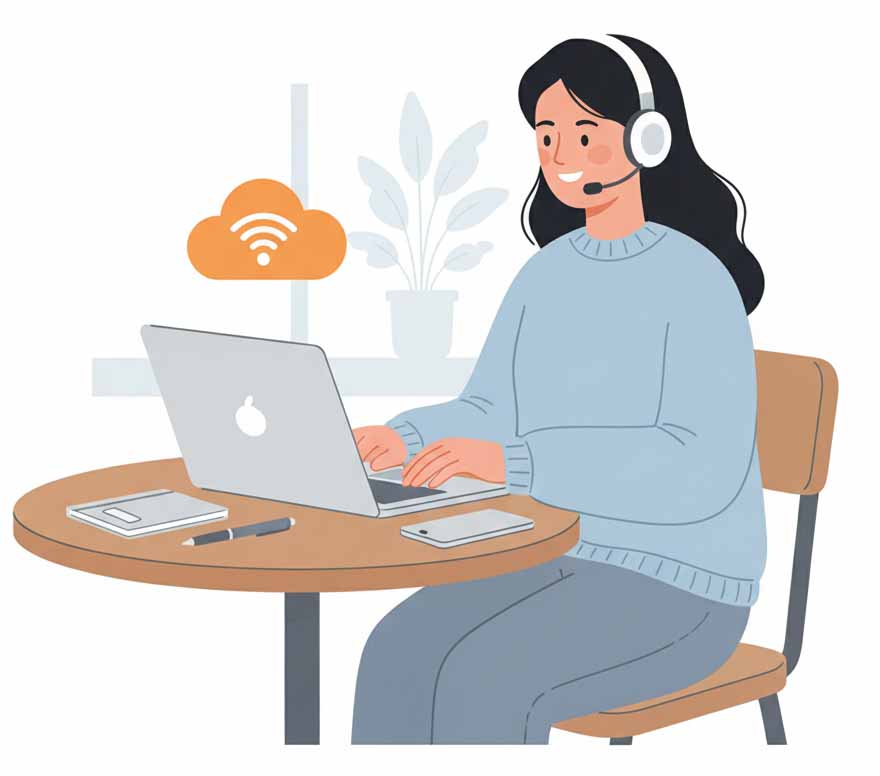 قابلیت سیستم ویپ برای دورکاری کارمندان - ای کالر - ای کالر قابلیت سیستم ویپ برای دورکاری کارمندان
